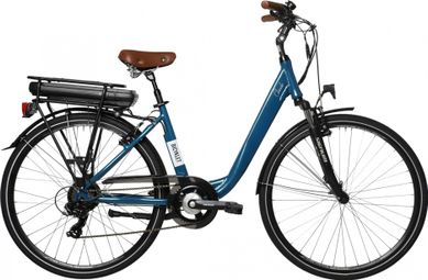 Bicyklet Claude Elektrische Stadsfiets Shimano Tourney 7S 500 Wh 700 mm Teal Bruin