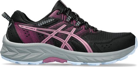 Damen Asics Gel Venture 9 Trail Running Schuhe Schwarz Pink