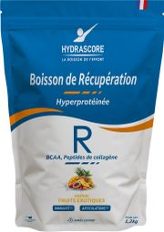 Boisson de Récupération Protéinée - Fruits exotiques - 1 2 kg