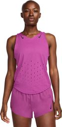 Women's Nike AeroSwift Violet Tank Top