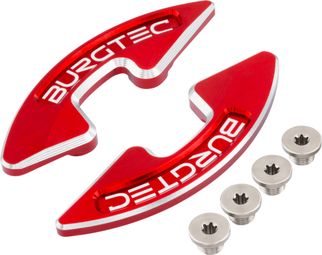 Paire de Protège-plateau Burgtec Rouge