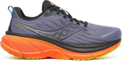 Chaussures Running Saucony Hurricane 25 Bleu/Orange Homme