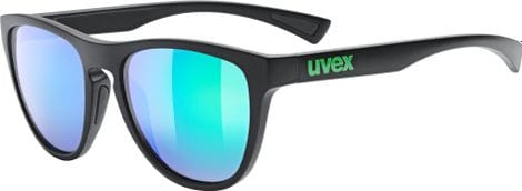 Uvex Esntl Spirit Brille Schwarz/Grün verspiegelte Gläser