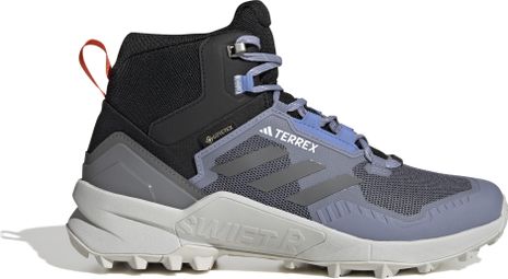 Chaussures de Randonnée adidas Terrex Swift R3 Mid GTX Bleu Gris