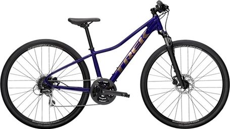 VTC Trek Femme Dual Sport 2 WSD Shimano Altus 8V 2021 Violet Rose Alltricks