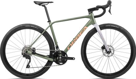 Orbea Terra H40 Bicicleta de gravilla Shimano GRX 10S 700 mm Verde alcachofa Lila Morado 2024