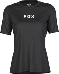 Maillot Fox Ranger Tauntde manga corta para mujer Negro