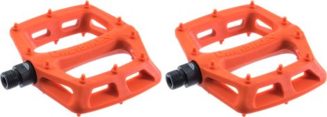 Coppia Pedali Flat DMR V6 Arancio