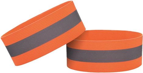 Bracelet réfléchissant à velcro de 4 cm pour vélo et course à pied