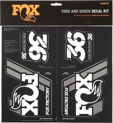 Fox Racing Shox Heritage Stickers Kit Wit