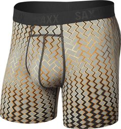 Boxer Saxx Smooth Flex Light Compression Brief Gris/Jaune Homme