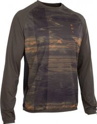 ION Traze AMP Long Sleeve Jersey Brown