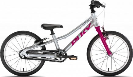 Puky LS-Pro 18'' Kinderfiets Zilver/Paars