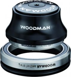 WOODMAN Headset Integrated AXIS Z IC XS SPG 20 Comp Tapered 1''1/8 - 1.5'' Black
