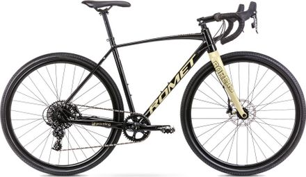 Bici gravel 700C - ROMET - Boreas 2 Lite - NERO/BEIG