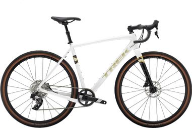 Bicicleta de gravilla Trek Checkpoint ALR 5 Sram Apex eTap AXS 12V 700 mm Blanca