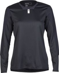 Fox Defend Women's Long-Sleeve Jersey Black