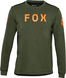 Langarm Trikot für Kinder Fox Ranger Aviation Grün