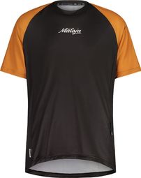 Maillot Maloja DentroM. Moonless Multi Noir / Orange 