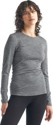 Icebreaker Women's 200 Oasis Grey Long Sleeve Jersey