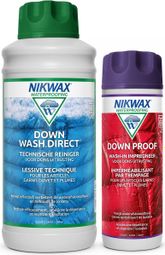 Lessive duvet Down Wash Direct 1L et imperméabilisant Down Proof 300ml