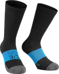 Assos Winter Evo Socken Schwarz/Blau