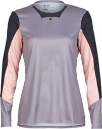 Maillot de manga larga para mujer Fox Defend Gris