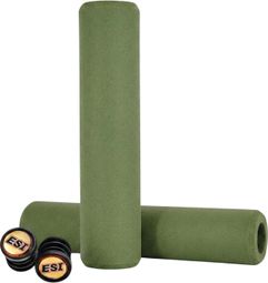Set ESI Chunky-handgrepen in bosgroen