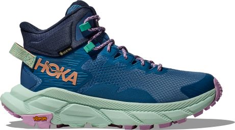 Zapatillas de exterior Hoka Trail Code GTX para mujer Azul
