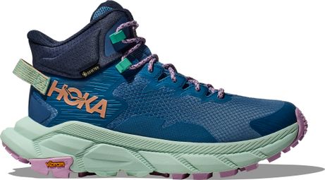 Chaussures Outdoor Hoka Trail Code GTX Bleu Femme