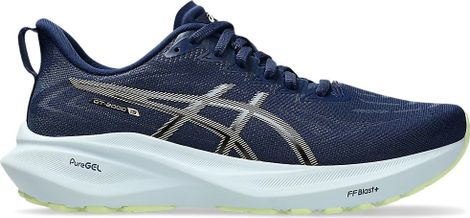 Chaussures Running Asics GT-2000 13 Bleu/Vert Femme