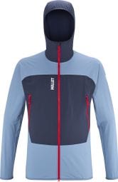 Blauwe Millet Fusion Xcs Softshell Jas