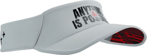 Visor Compressport UltraLight IronMan 2025 Anything is possible White/Black/Red