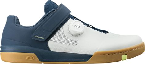 Chaussures VTT pour Pédale Plate Crankbrothers Stamp BOA Bleu/Gris Unisexe