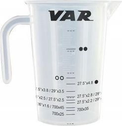 VAR-Becher mit Graduierung für Reifendichtmittel