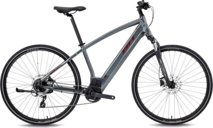 BH Atom Cross Elektro-Hybrid-Fahrrad Shimano Acera 8S 500 Wh 700 mm Plata Grey 2022