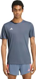 Camiseta de running adidas Adizero Essentials gris para hombre