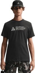 Nike ACG T-shirt met korte mouwen voor heren, zwart
