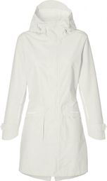 Basil Mosse parka de pluie vélo femme blanc