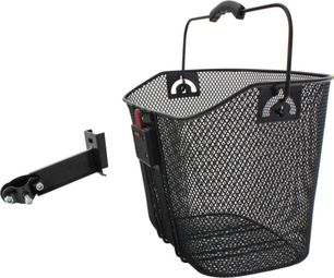 M-WAVE Panier Noir Amovible