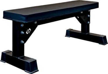 Evolve Fitness EC-050 Flat Bench - Banc d'haltères plat extra robuste pour le fitness