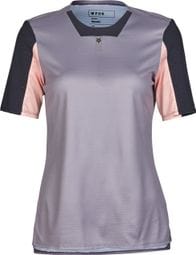 Fox Defend Women's Short Sleeve Jersey Grey