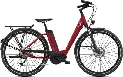 VTC Électrique O2 Feel iVog Explorer Boost Univ 4.1 Shimano Altus 9V 360 Wh 26'' Rouge Grenat