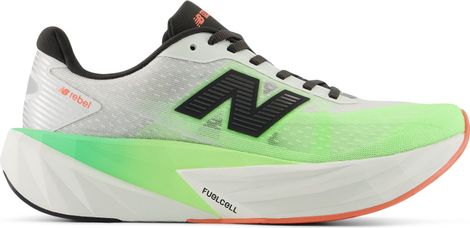 New Balance FuelCell Rebel v5 Ekiden hardloopschoenen Wit/Groen/Rood Dames