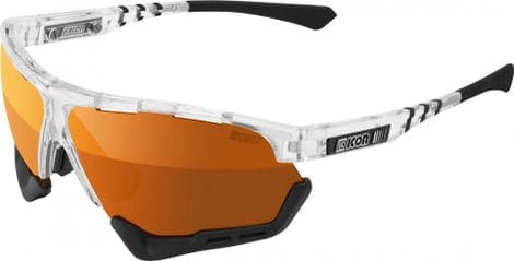 Scicon Sports Aerocomfort SCN PP XL Lunettes De Soleil De Performance Sportive (Scnpp Multimireur Bronze/Briller)