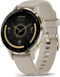 Garmin Venu 3S Beige Gold Sporthorloge