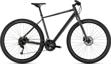 Cube Hyde Fitness Bike Shimano Alivio/Acera 9S 700 mm Graphite Grey 2023