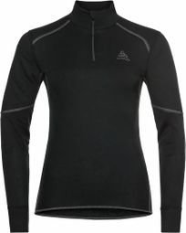 Odlo Active X-Warm Eco Women's 1/2 Zip Long Sleeve Jersey Black