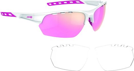 AZR Izoard Wit Roze Scherm + Helder Scherm set