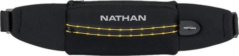 Ceinture Nathan Laser Light 5K Noir Jaune Fluo Haute visibilité